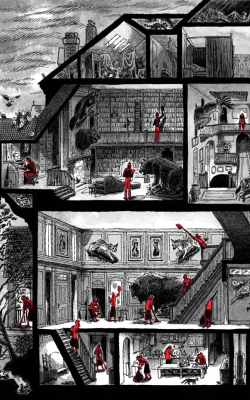 Spread from <em>Graveneye</em> (TKO, 2021; Writer: Sloane Leong)