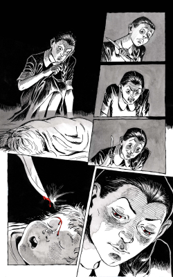 Page from <em>Graveneye</em> (TKO, 2021; Writer: Sloane Leong)