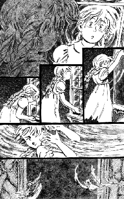 Page from <em>Through the Window</em> (Self published, 2023)